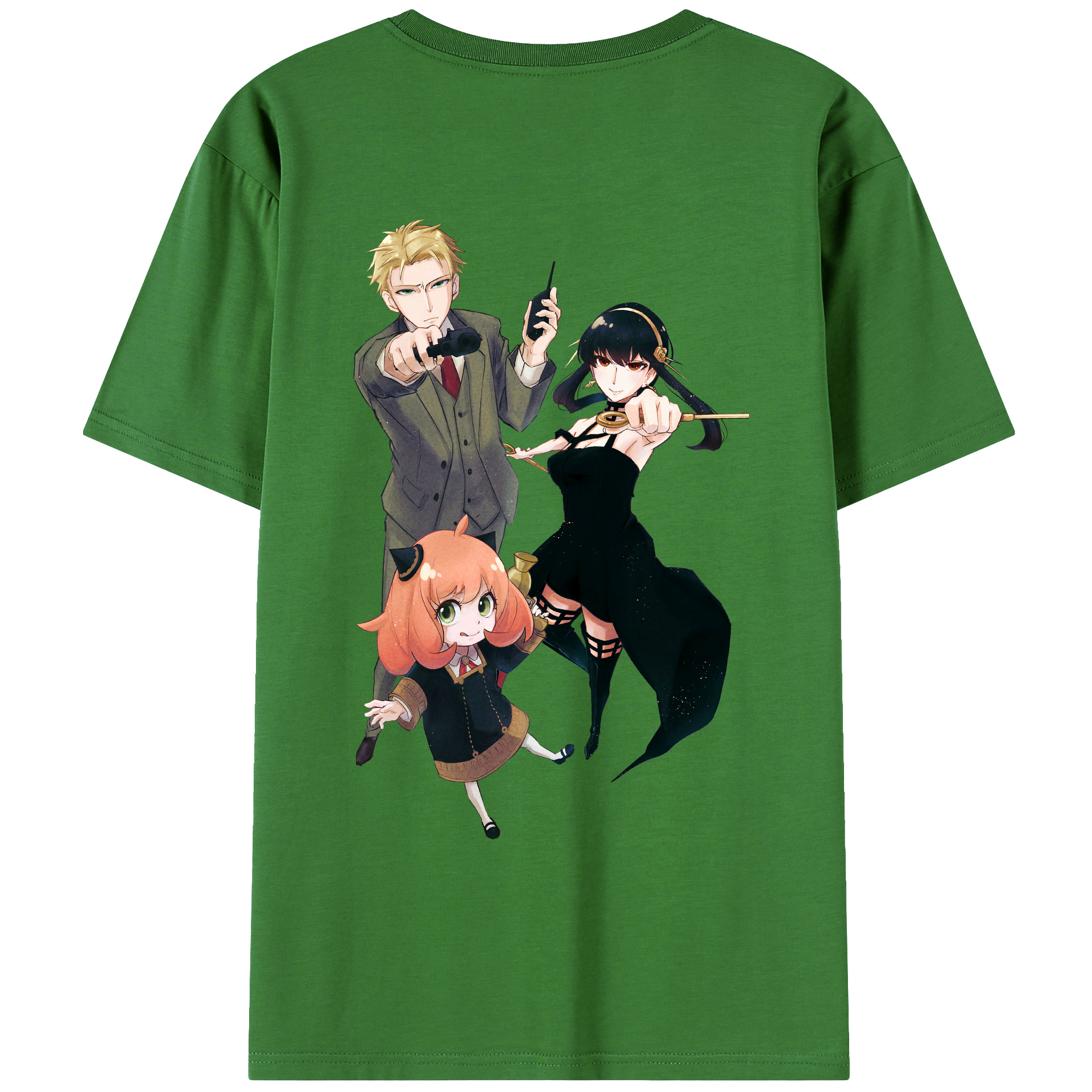 （画像用） SPY×FAMILY间谍家家酒 レディース半袖Tシャツ(バックプリント)